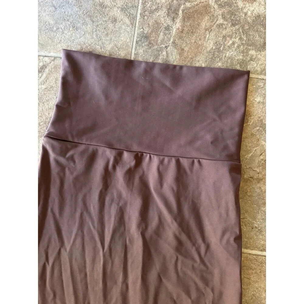 Skims Shaping Swim Long Sarong Skirt Size Small Cocoa